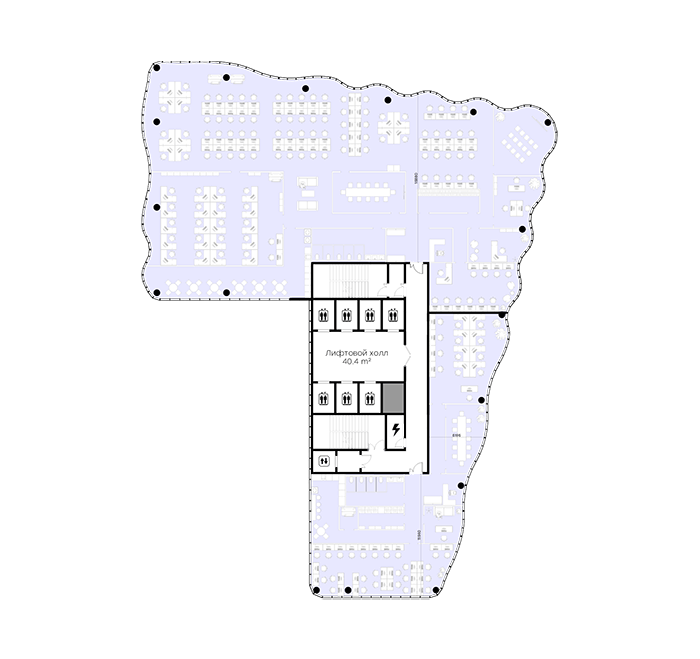 БЦ «Кобзон Сити», Москва | Бизнес-центр «Кобзон Сити» на Бауманской, October Group